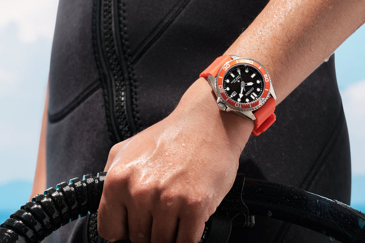 CITIZEN PROMASTER ECO-DRIVE BN0268-01E ORANGE MEN WATCH