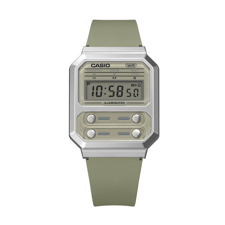 CASIO GENERAL VINTAGE A100WEF-3ADF DIGITAL WOMEN WATCH