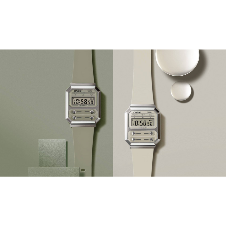 CASIO GENERAL VINTAGE A100WEF-3ADF DIGITAL WOMEN WATCH