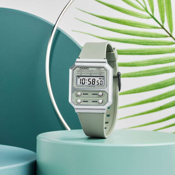 CASIO GENERAL VINTAGE A100WEF-3ADF DIGITAL WOMEN WATCH