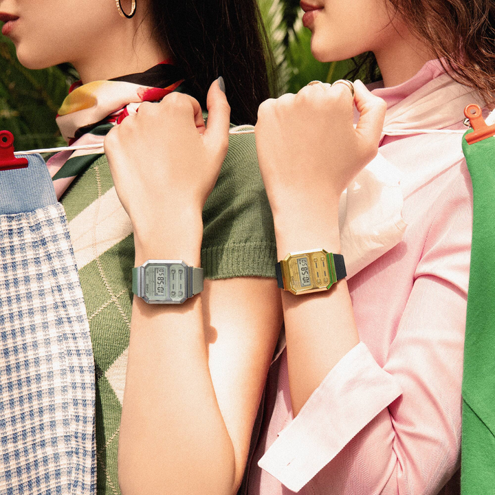 CASIO GENERAL VINTAGE A100WEF-3ADF DIGITAL WOMEN WATCH