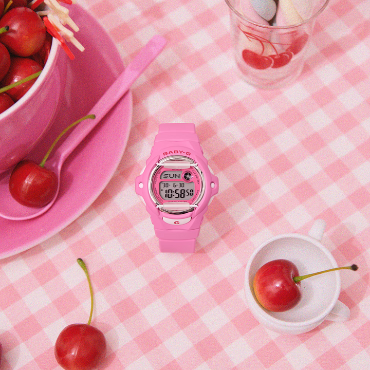 CASIO BABY-G BG-169CH-4DR DIGITAL PINK WOMEN WATCH