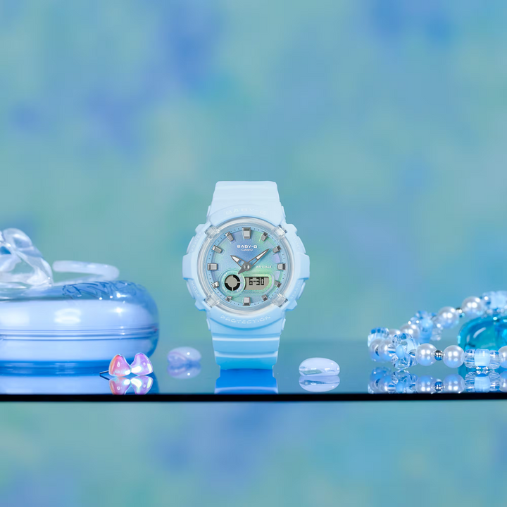 CASIO BABY-G BGA-280TD-2ADR STANDARD ANALOG-DIGITAL BLUE WOMEN WATCH