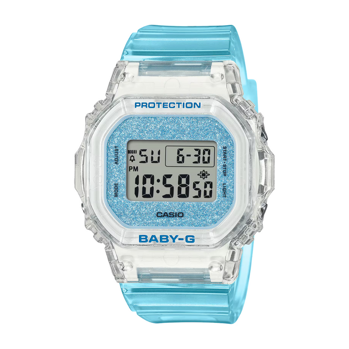 CASIO BABY-G BGD-565GC-2DR STANDARD DIGITAL BLUE WOMEN WATCH