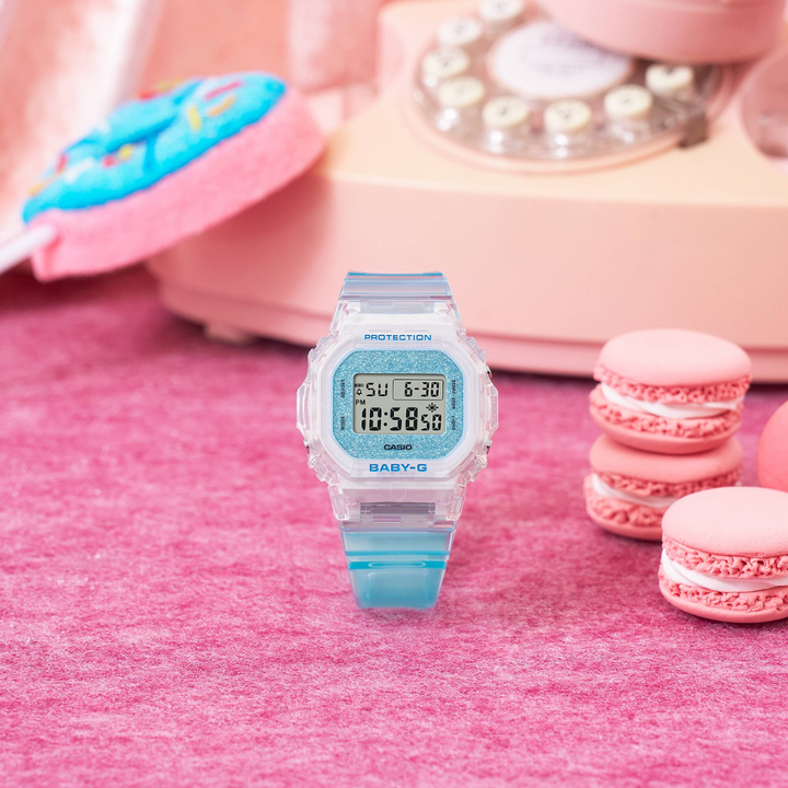 CASIO BABY-G BGD-565GC-2DR STANDARD DIGITAL BLUE WOMEN WATCH
