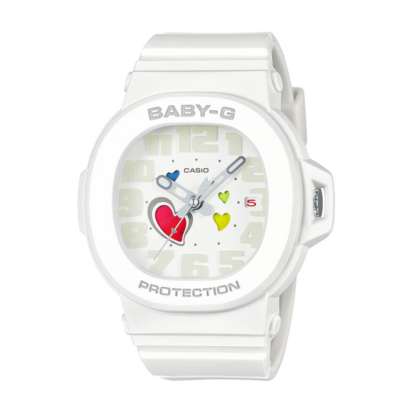 CASIO BABY-G BGA-10-7ADR PLAYFUL HEARTS ANALOG WOMEN WATCH