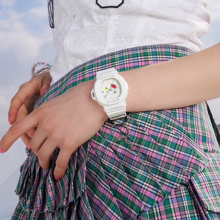 [CITY CHAIN EXCLUSIVE] CASIO BABY-G BGA-10-7ADR PLAYFUL HEARTS ANALOG WOMEN WATCH