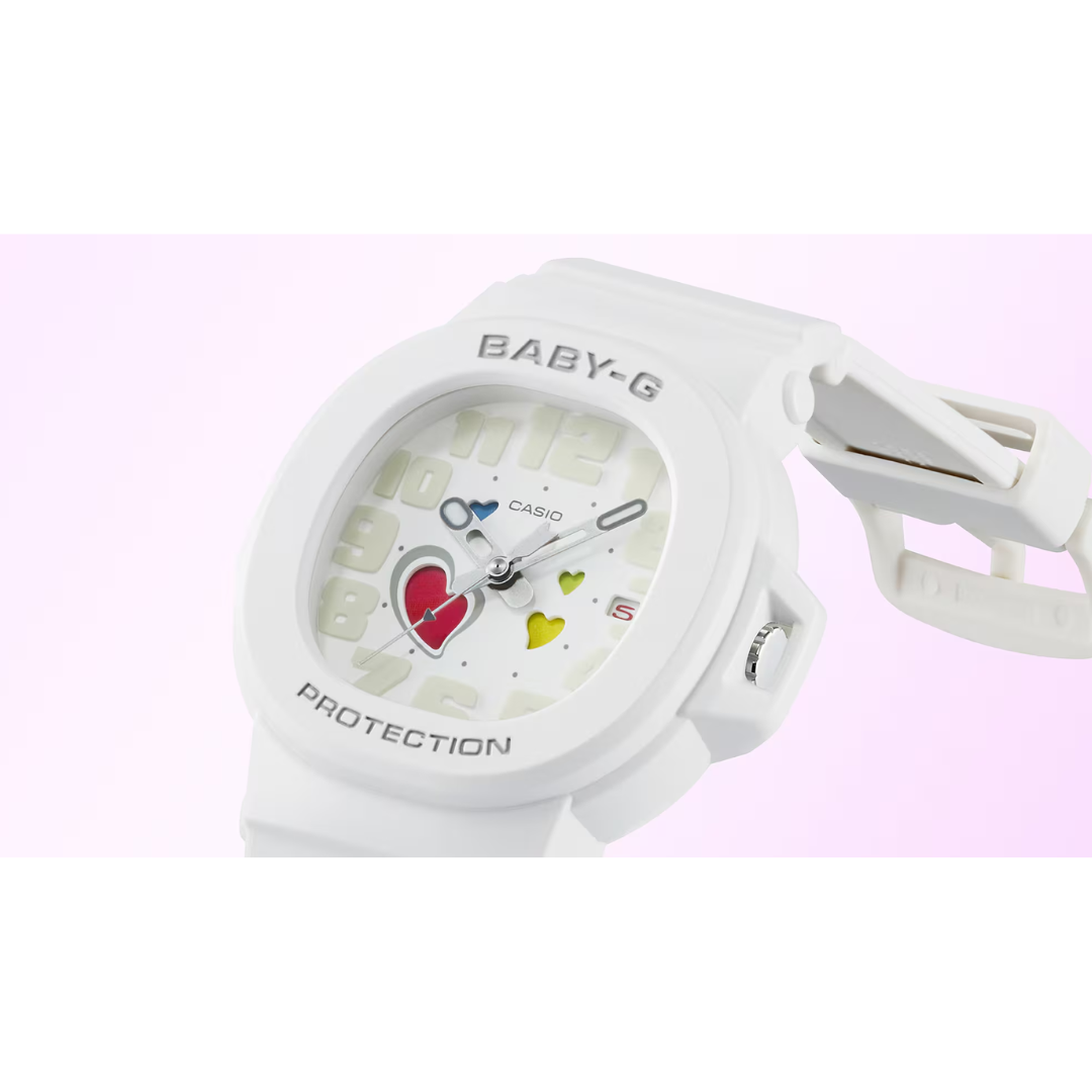 [CITY CHAIN EXCLUSIVE] CASIO BABY-G BGA-10-3ADR PLAYFUL HEARTS ANALOG WOMEN WATCH