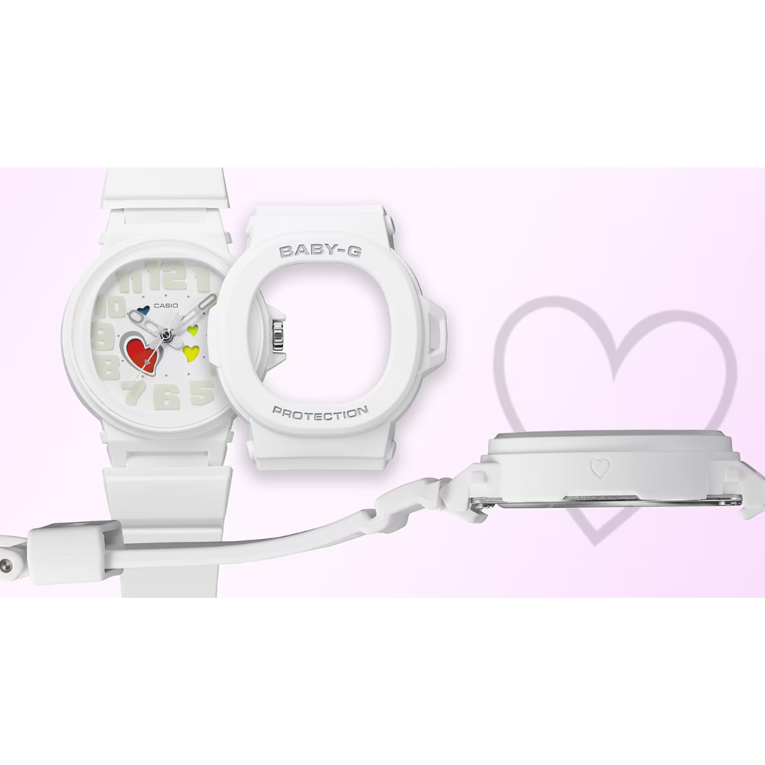 [CITY CHAIN EXCLUSIVE] CASIO BABY-G BGA-10-3ADR PLAYFUL HEARTS ANALOG WOMEN WATCH