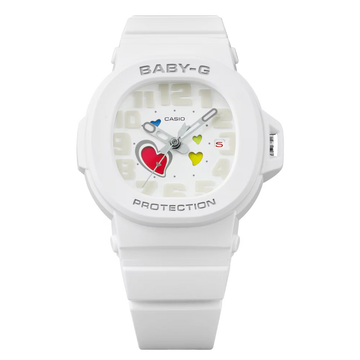 [CITY CHAIN EXCLUSIVE] CASIO BABY-G BGA-10-7ADR PLAYFUL HEARTS ANALOG WOMEN WATCH