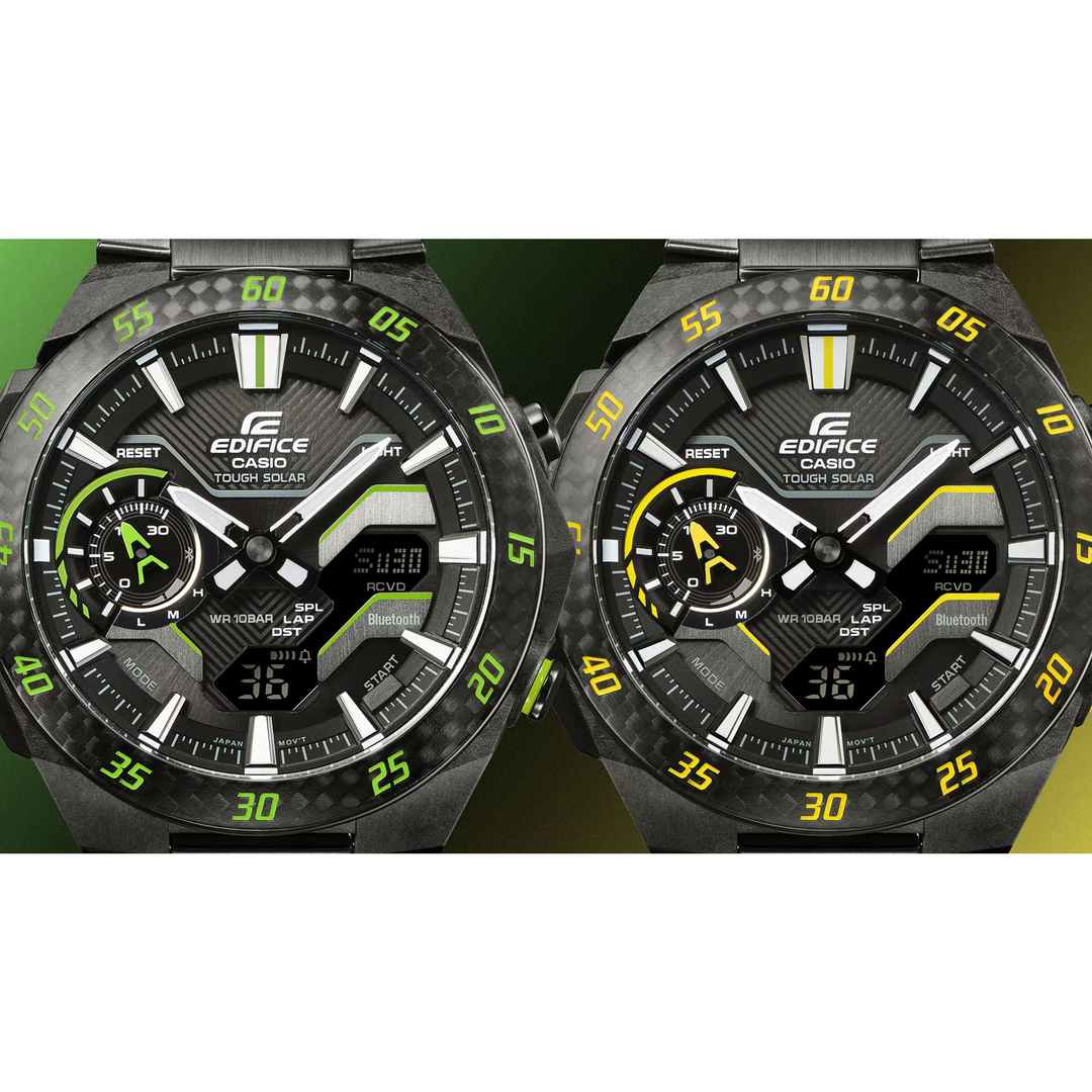 CASIO EDIFICE ECB-2200RC-1A9DF WINDFLOW MEN WATCH
