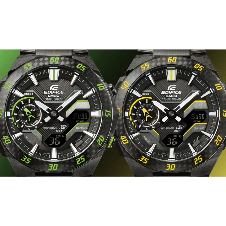 CASIO EDIFICE ECB-2200RC-1A9DF WINDFLOW MEN WATCH
