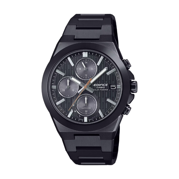 CASIO EDIFICE CERAMIC BEZEL EFS-S650DC-1ADF SOLAR CHRONOGRAPH MEN WATCH