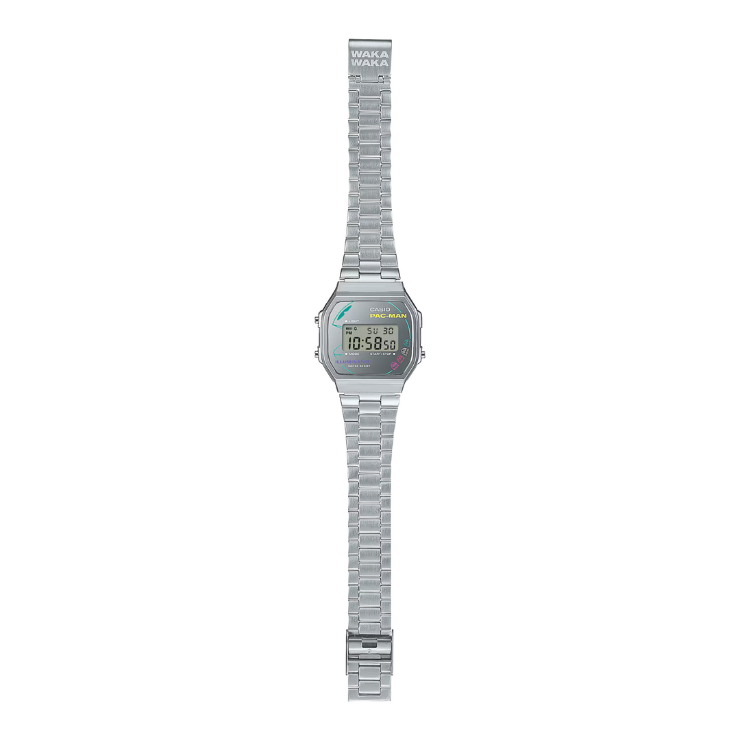 CASIO G-SHOCK PAC-MAN COLLABORATION VINTAGE MEN WATCH A168WEPC-7ADR