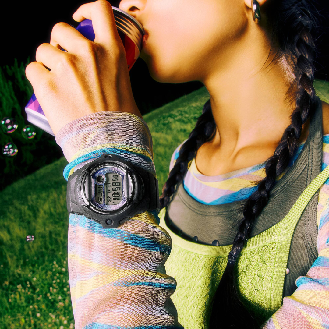 CASIO BABY-G BG-169GD-1DR DIGITAL BLACK WOMEN WATCH