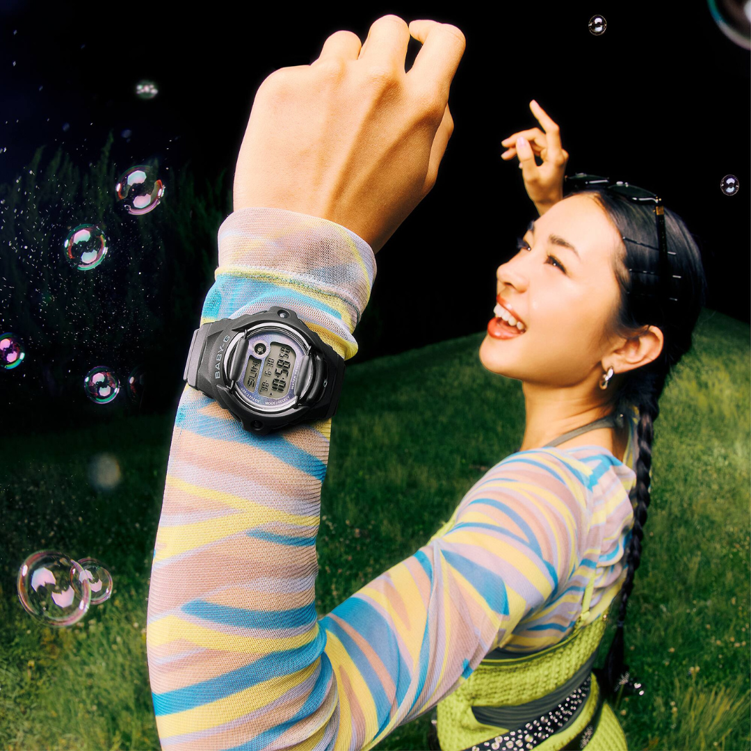 CASIO BABY-G BG-169GD-1DR DIGITAL BLACK WOMEN WATCH