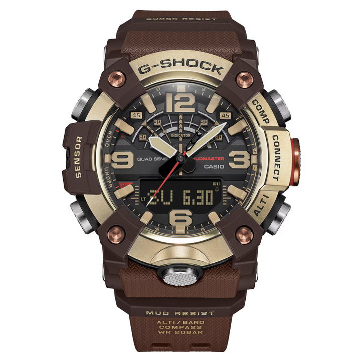 CASIO G-SHOCK GG-B100XMH-5ADR MUDMASTER MASTER OF G BROWN MEN WATCH