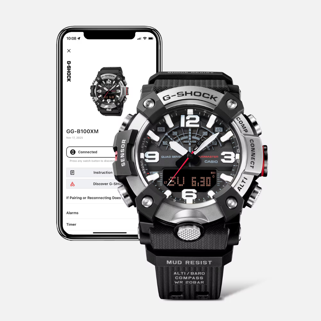 CASIO G-SHOCK GG-B100XMH-5ADR MUDMASTER MASTER OF G BROWN MEN WATCH