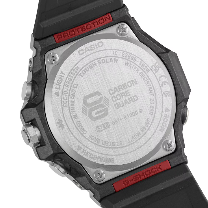 CASIO G-SHOCK G-STEEL GST-B1000-1ADR BLACK SOLAR MEN WATCH