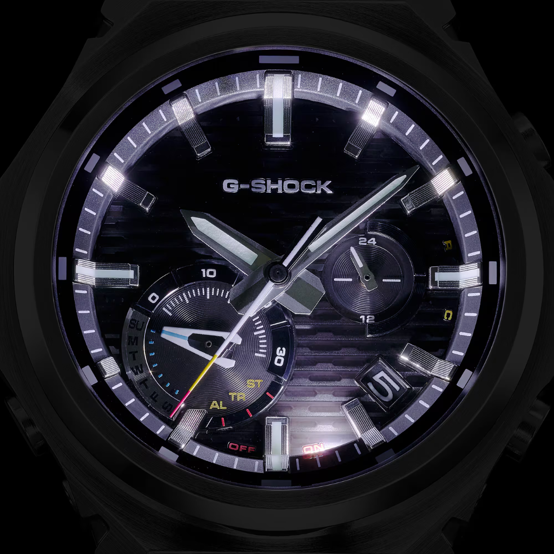 CASIO G-SHOCK G-STEEL GST-B1000-2ADR SOLAR STAINLESS STEEL MEN WATCH