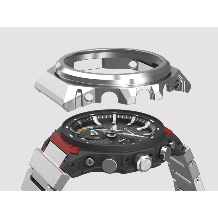 CASIO G-SHOCK G-STEEL GST-B1000-2ADR SOLAR STAINLESS STEEL MEN WATCH
