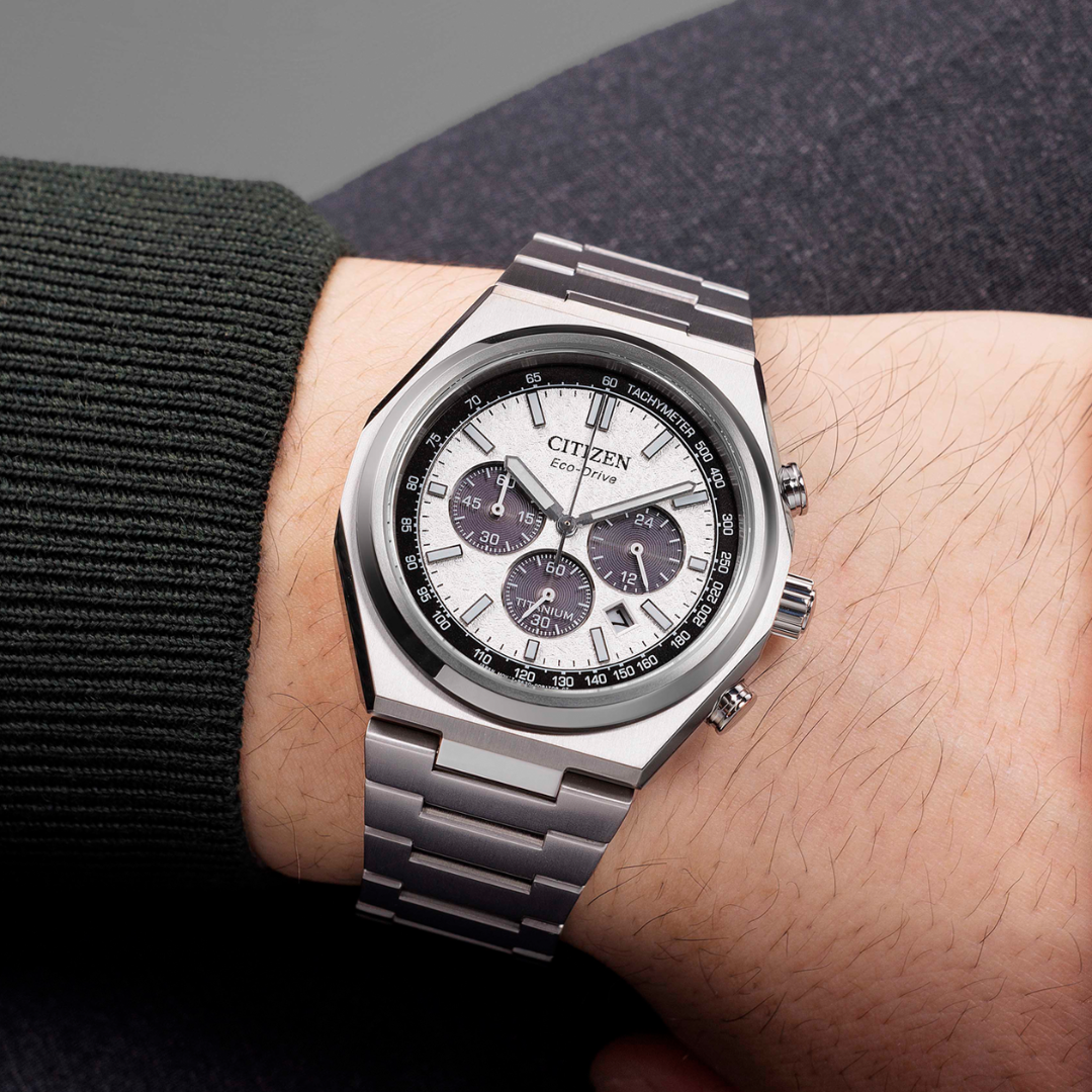 CITIZEN CA4610-85A ECO-DRIVE CHRONOGRAPH MEN WATCH