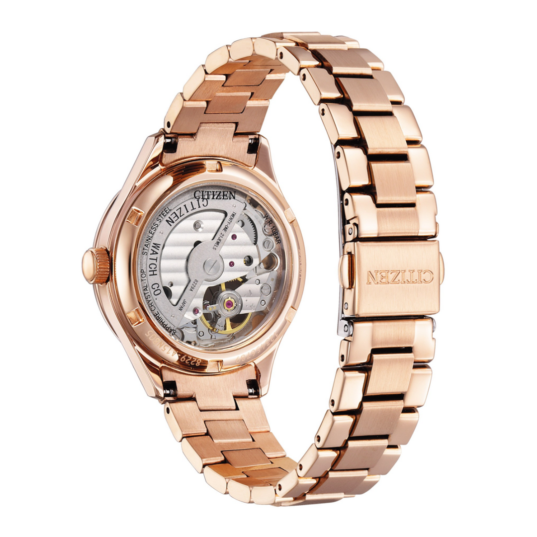 CITIZEN PC1017-88Y SAKURA MECHANICALWOMEN WATCH