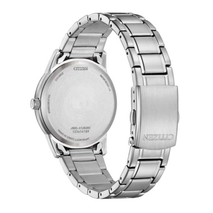 CITIZEN ECO-DRIVE AW0100-86X CHRONOGRAPH STAINLESS STEEL MEN WATCH