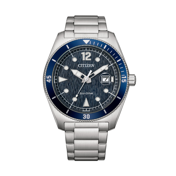 CITIZEN ECO-DRIVE AW1881-52L STAINLESS STEEL MEN WATCH