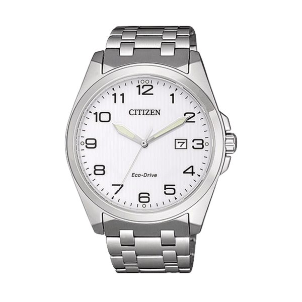 CITIZEN ECO-DRIVE BM7108-81A STAINLESS STEEL MEN WATCH