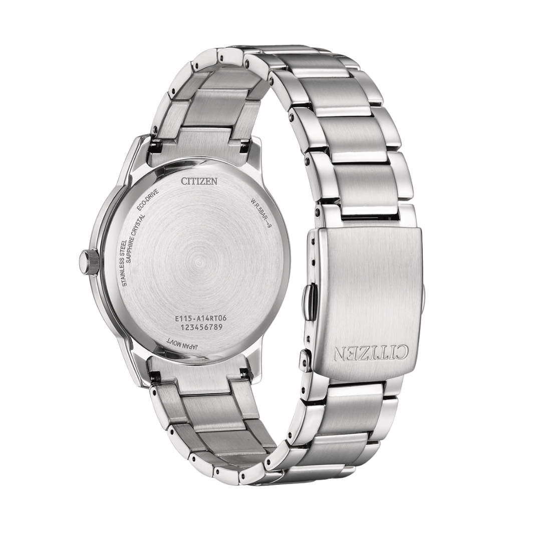 CITIZEN ECO-DRIVE BM7680-57A STAINLESS STEEL MEN WATCH