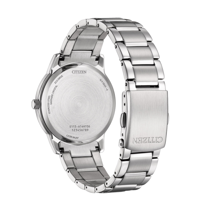 CITIZEN ECO-DRIVE BM7680-57A STAINLESS STEEL MEN WATCH
