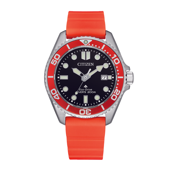 CITIZEN PROMASTER ECO-DRIVE BN0268-01E ORANGE MEN WATCH