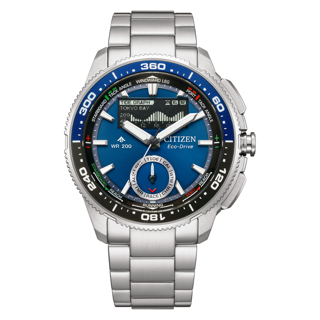 jng Citizen Promaster Eco-Drive JV3006-50L Stainless Steel Men Watch