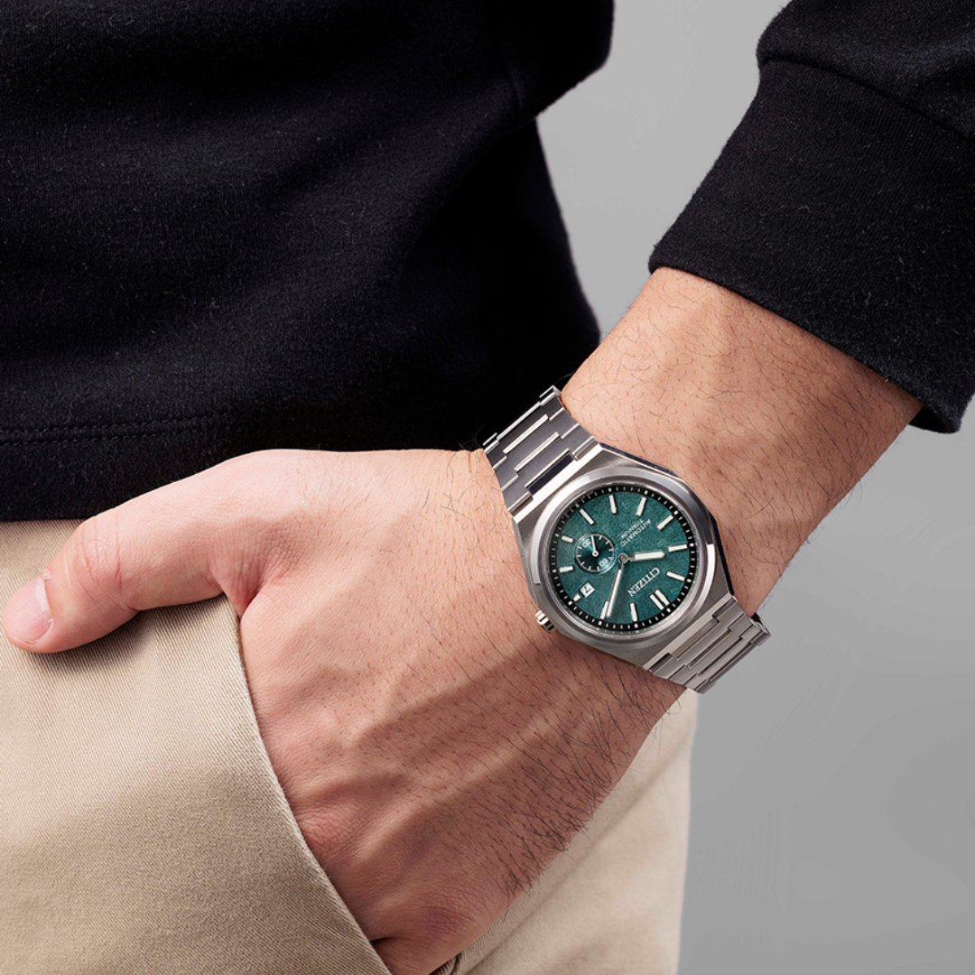 CITIZEN NJ0180-80X SUPER TITANIUM ZENSHIN MECHANICAL MEN WATCH