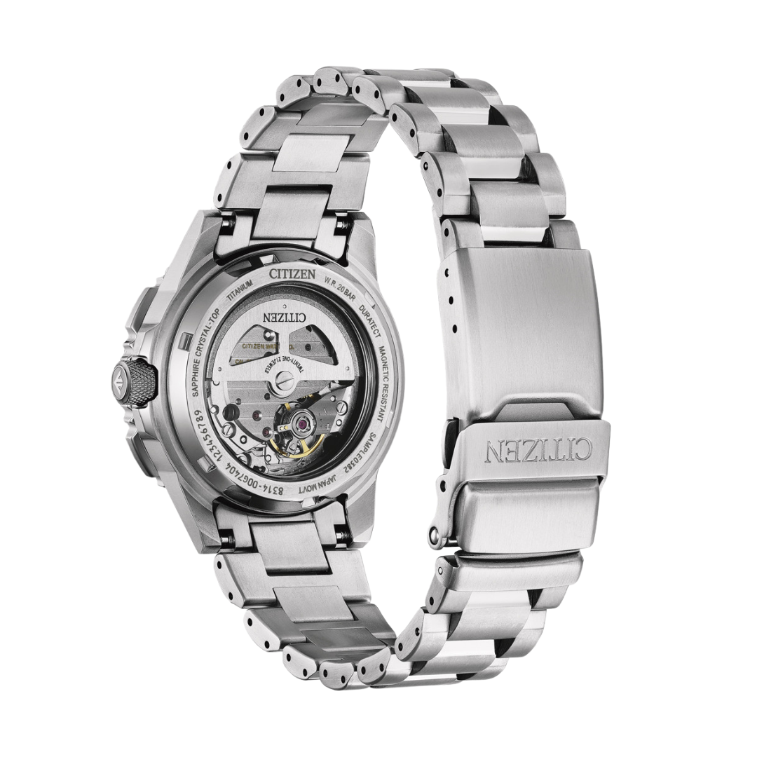 CITIZEN PROMASTER SKY NAVIHAWK NK0040-58L MECHANICAL SUPER TITANIUM MEN WATCH