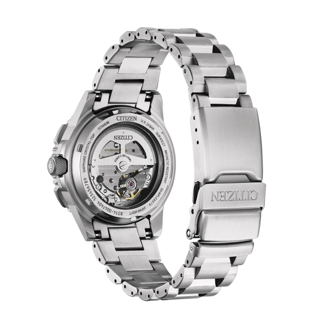 CITIZEN PROMASTER SKY NAVIHAWK NK0040-58P MECHANICAL SUPER TITANIUM MEN WATCH