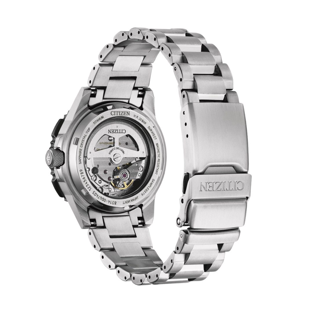 CITIZEN PROMASTER SKY NAVIHAWK NK0044-57E MECHANICAL SUPER TITANIUM MEN WATCH