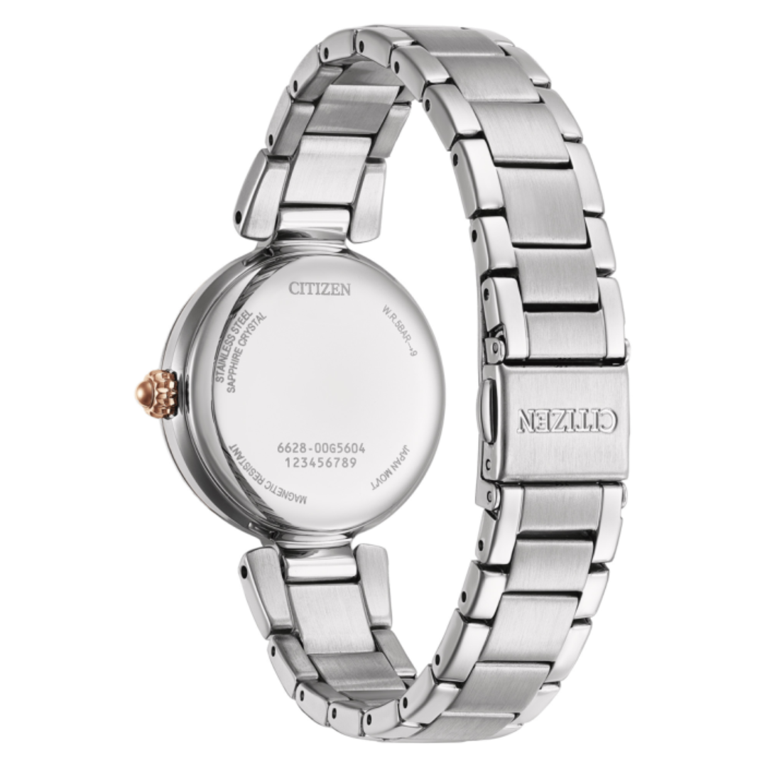 CITIZEN MECHANICAL PR1050-68W STAINLESS STEEL WOMEN WATCH