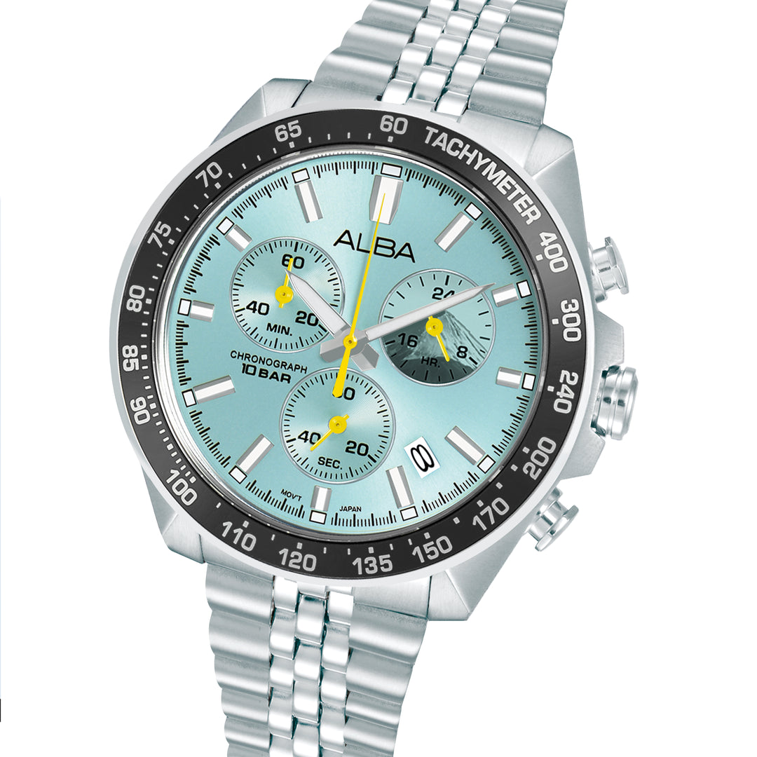 ALBA AX7031X SIGNA QUARTZ CHRONOGRAPH MEN WATCH