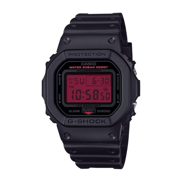 Casio G-Shock DW-5600BBR-1DR Special Color Models Black Men Watch