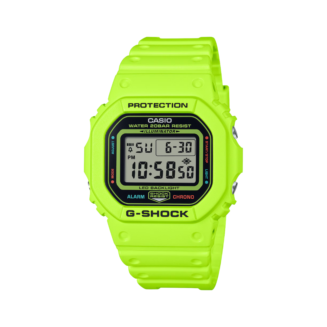 Green digital watch online