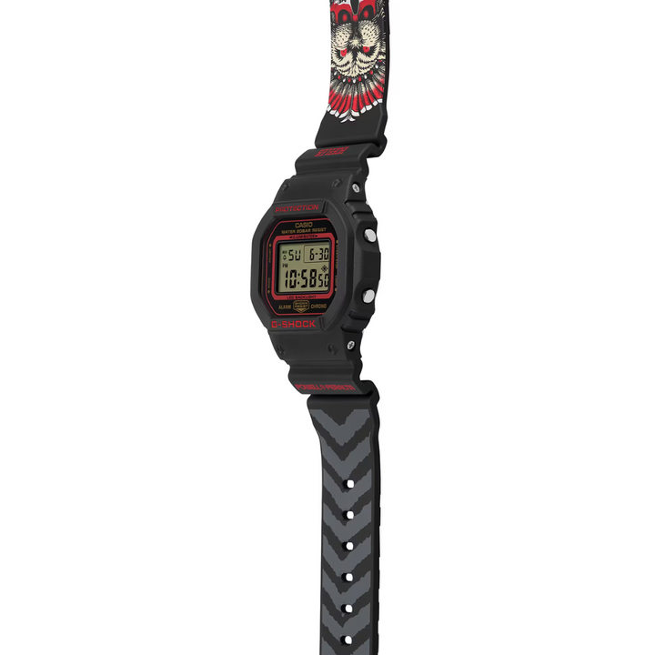 CASIO G-SHOCK DW-5600KH-1DR KELVIN HOEFLER X POWELL PERALTA COLLABORATION MODEL DIGITAL BLACK WATCH