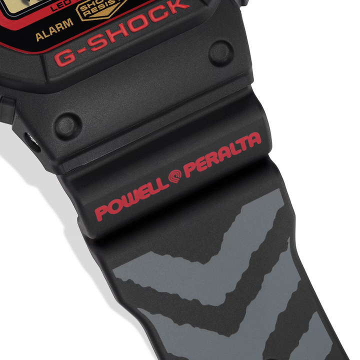 CASIO G-SHOCK DW-5600KH-1DR KELVIN HOEFLER X POWELL PERALTA COLLABORATION MODEL DIGITAL BLACK WATCH