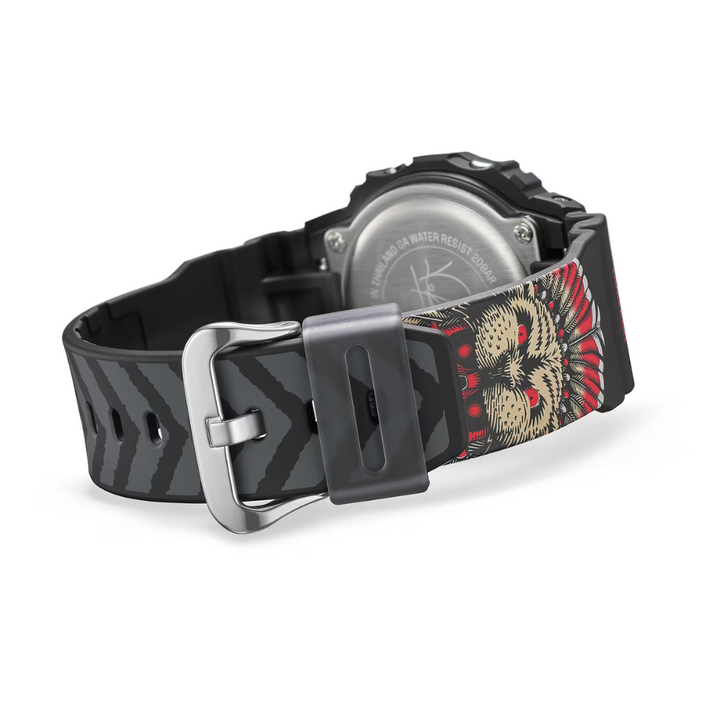 CASIO G-SHOCK DW-5600KH-1DR KELVIN HOEFLER X POWELL PERALTA COLLABORATION MODEL DIGITAL BLACK WATCH