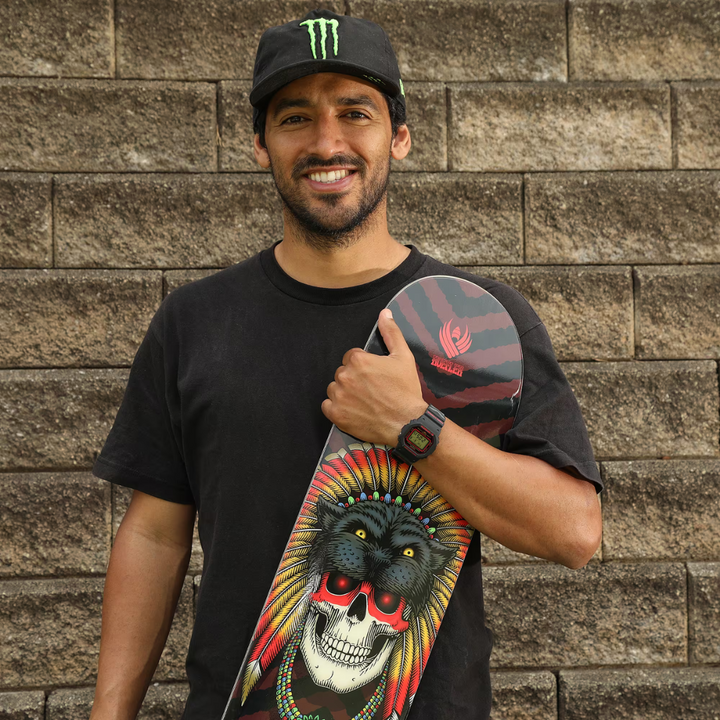 CASIO G-SHOCK DW-5600KH-1DR KELVIN HOEFLER X POWELL PERALTA COLLABORATION MODEL DIGITAL BLACK WATCH