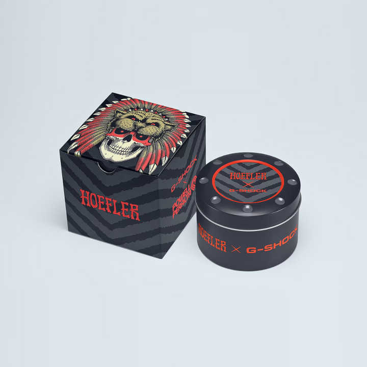 CASIO G-SHOCK DW-5600KH-1DR KELVIN HOEFLER X POWELL PERALTA COLLABORATION MODEL DIGITAL BLACK WATCH