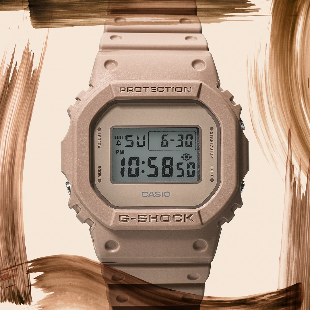 CASIO G SHOCK DW 5600NC 5DR DIGITAL SAND MEN WATCH