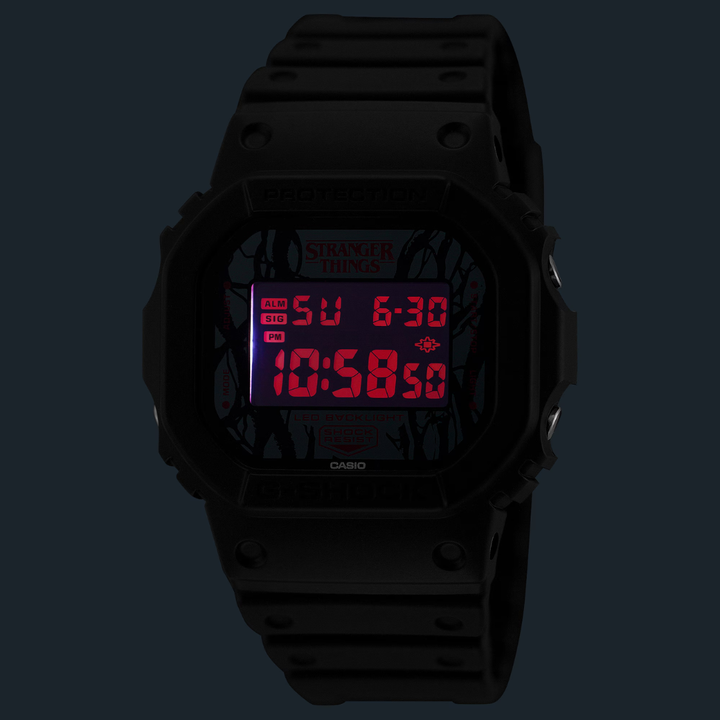 CASIO G-SHOCK DW-5600STT-1DR STRANGER THINGS COLLABORATION WATCH