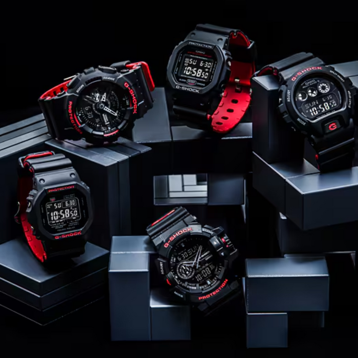 CASIO G-SHOCK DW-5600UHR-1DR STANDARD DIGITAL BLACK WATCH